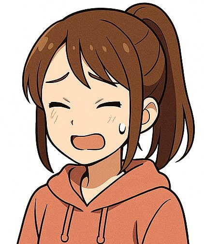 ミナミ 照れ笑いアイコン