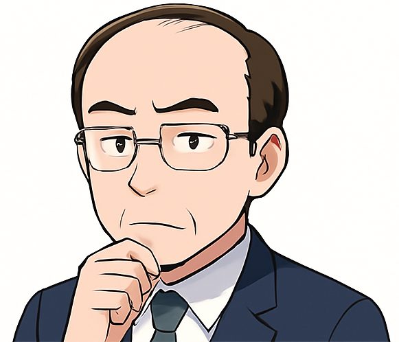 たかせ先生 困惑アイコン